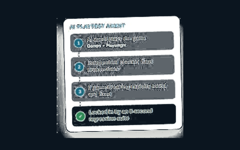 Autonomous VLM Playtesting and Exploit Hunting Agent test card